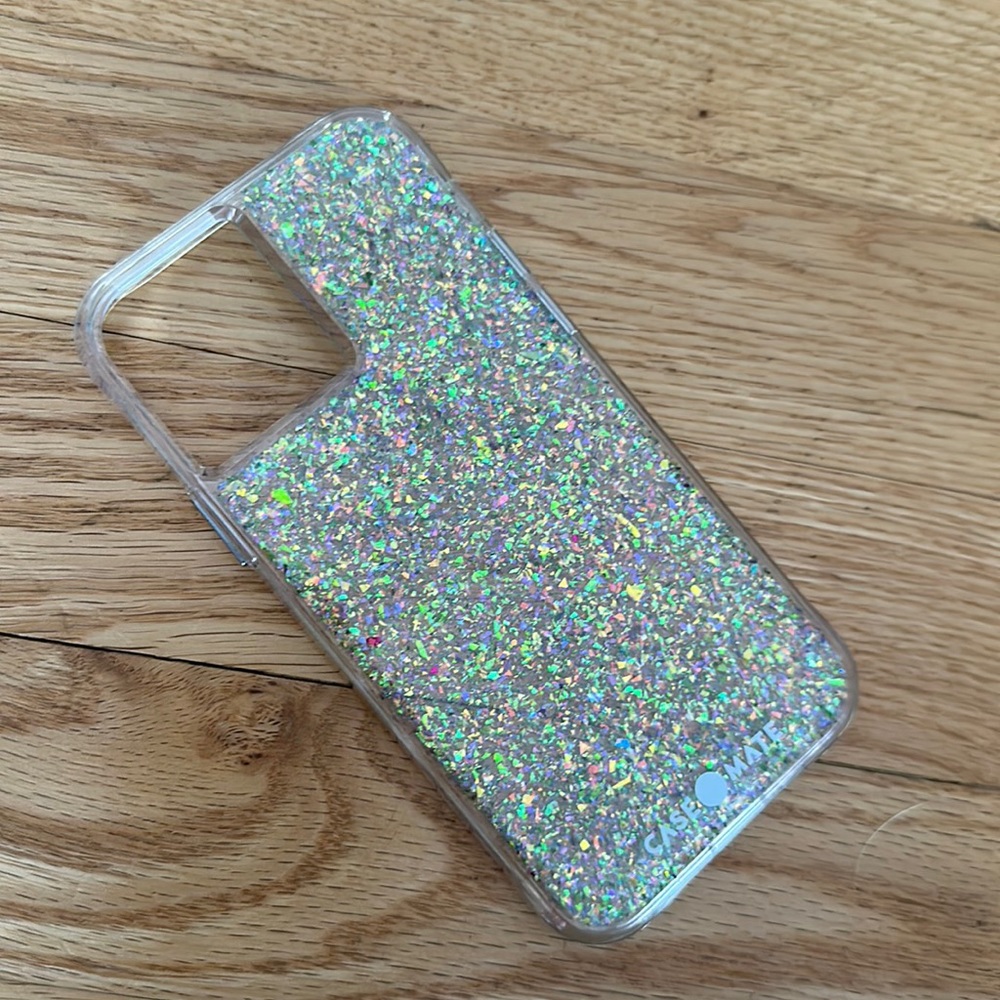 iPhone 12/12 pro glitter case-mate case
